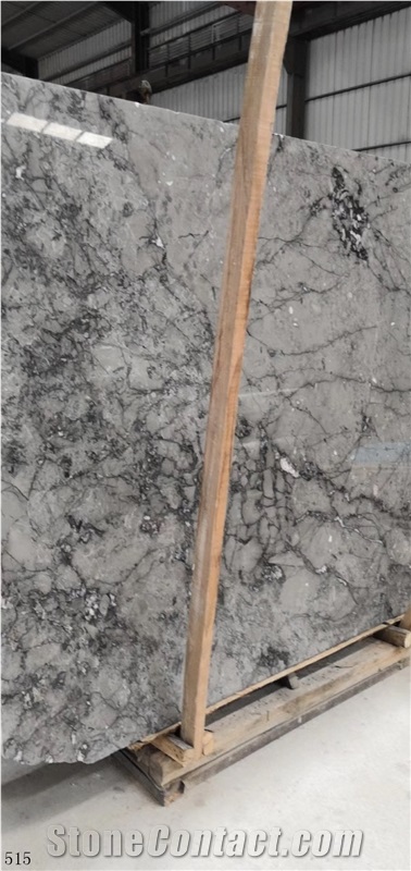 China Cloudy Grey Marble Slab Tiles