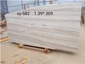 China Crystal Wood Grain Marble Slab Walling Tiles