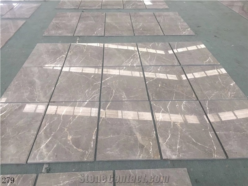 China Custer Grey Marble Slab Wall Floor Tiles