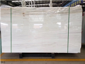 China Eurasian White Wood Marble Slab Tiles
