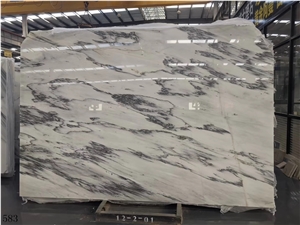 China Mountain White Marble Slab Wall Floor Tiles