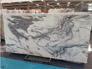 China Mountain White Marble Slab Wall Floor Tiles