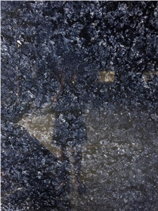 China Peacock Blue Granite Slab Tiles Wall Floor