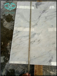 Chinese Carrara White Marble Slabs