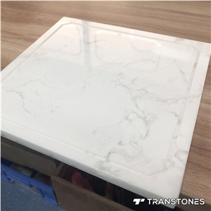 Customized Artificial Alabaster Counter for Interior Decor