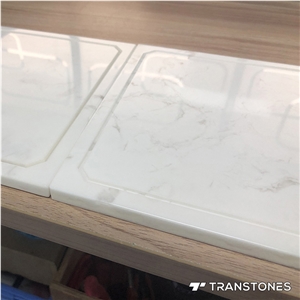 Customized Artificial Alabaster Counter for Interior Decor