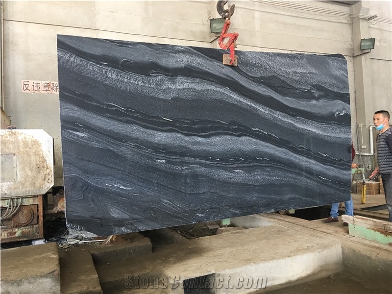Dark Blue Marble Slabs for Wall and Floor Aplication
