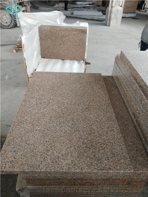 G682 Yellow Granite Paving Flooring Tile
