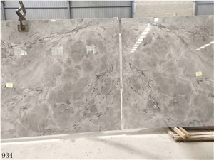 Italy Silver Statuario Marble Slab Tile