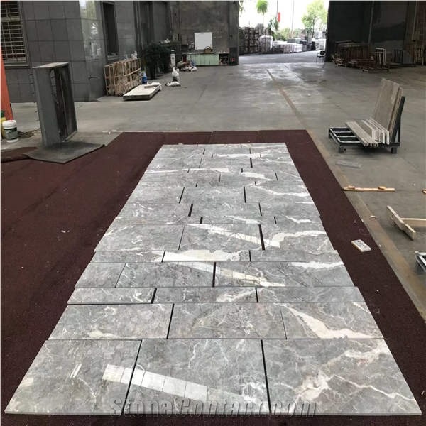 Magic Grey Slabs,Fiore Di Bosco with Pink Veins