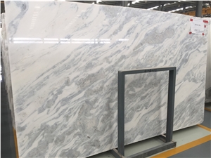 Namibia Sky White Marble Slabs for Countertops