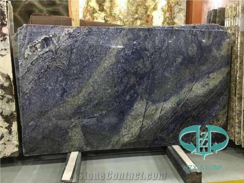 Natural Sodalite Blue Slabs Marble