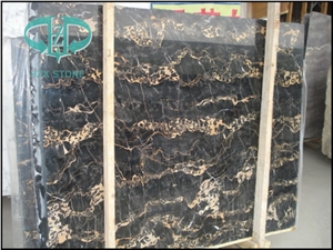 Nero Portoro Marble, Italy Black Marble