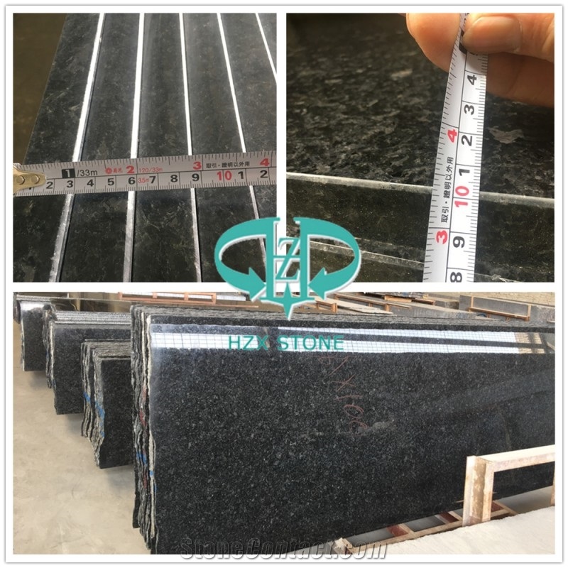 Polished Angola Black Granite for Flooring/Wall
