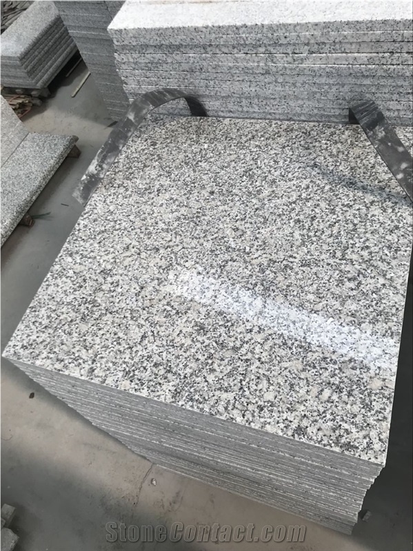 Polished Hubei Bianco Sardo New G602 Granite Tiles