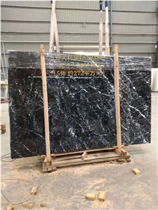 Polished Italy Black Marble Slabs&Tiles