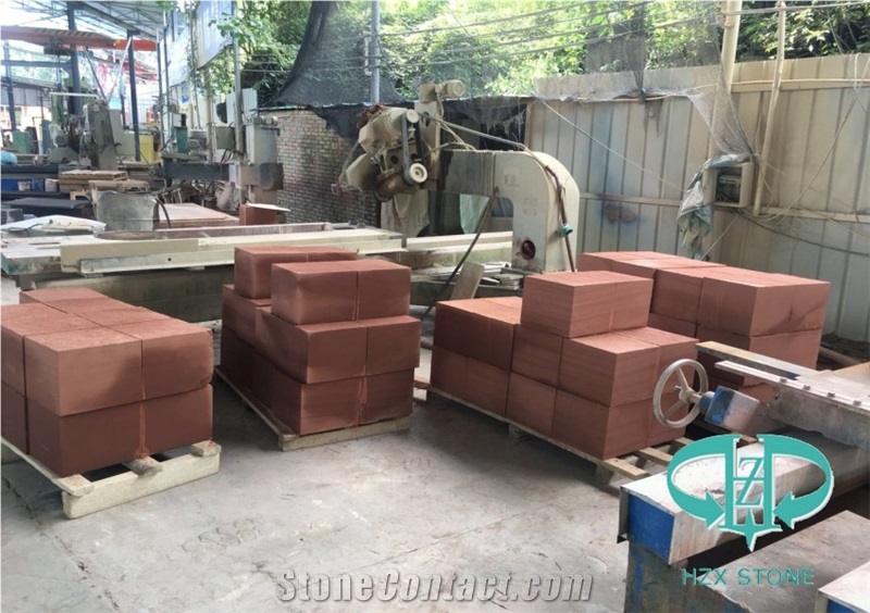 Red Sandstone for Wall/Flooring Cladding/Project