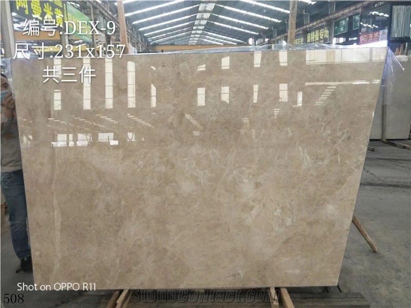 Turkey Cappucino Marble Slab Wall Floor Tiles Use