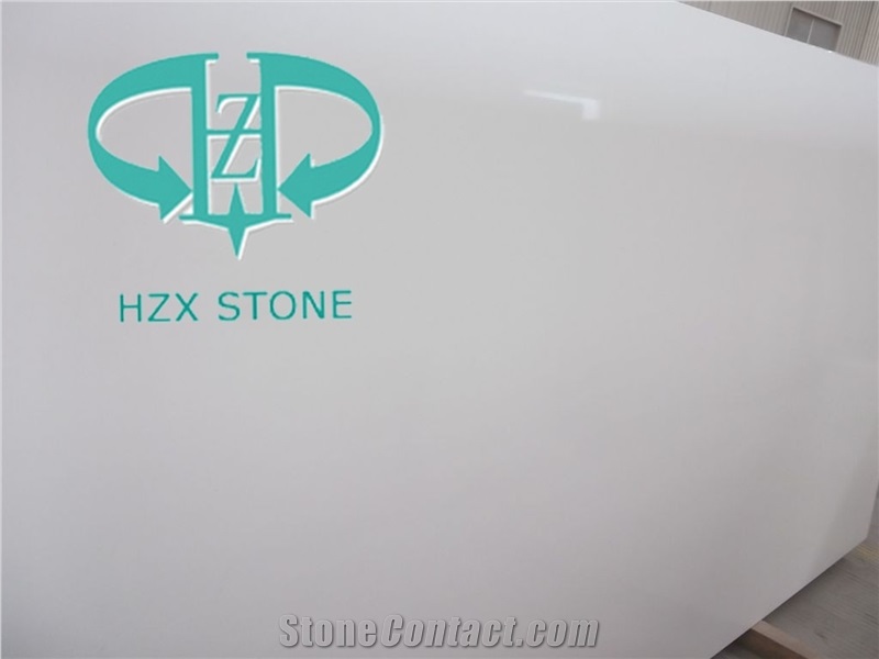 White Artifiical Marble Stone for Big Slab