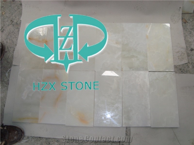 White Onxy Big Slab for Wall Tile