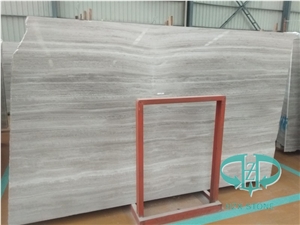 White Wooden Marble/White Serpeggiante Slabs/Tiles