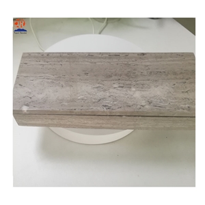 Grey Wooden Marble Natural Stone Jewelry Box