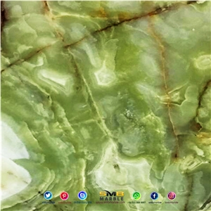Pakistani Green Onyx Tiles & Slabs
