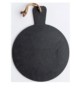 Natural Slate Plate Serving Pat with Handle