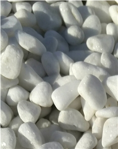 Sparkle White Natural Tumble Stone Pebbles