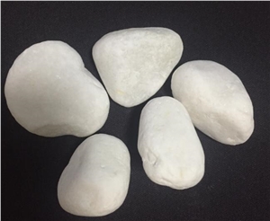 Sparkle White Natural Tumble Stone Pebbles