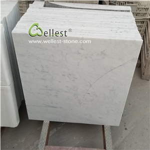 Italy Bianco Carrara White Marble Floor Wall Tile