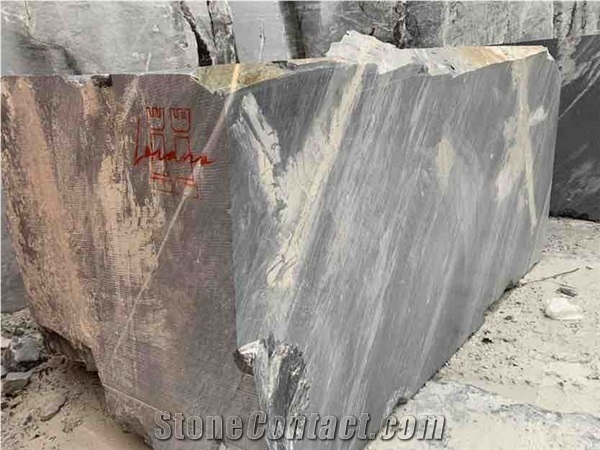 Avaible Blocks Grey Carrara from Our Quarry Loranoii