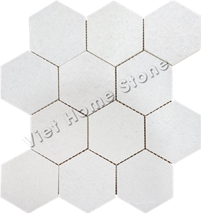 Pure Crystal White Marble Mosaic