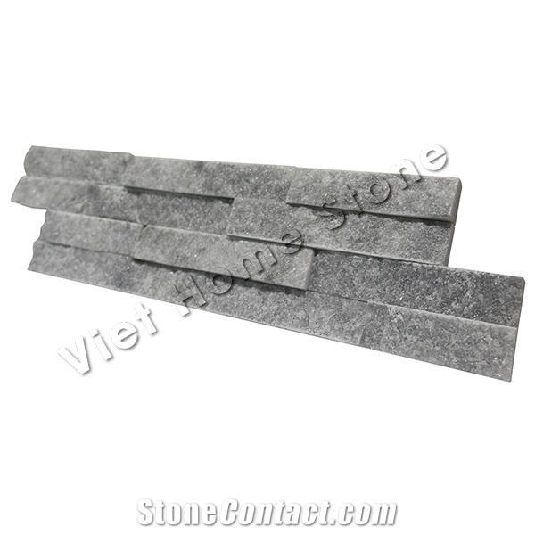 Slit Mouse Grey Marble Wall Cladding Panel