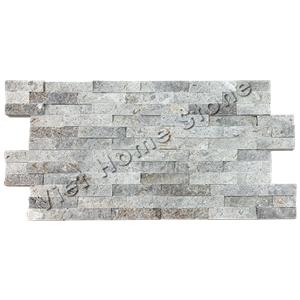 Split Multicolor Marble Wall Cladding Panel