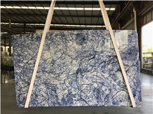 Chinese Azul Lands Marble Slabs Tiles Veins