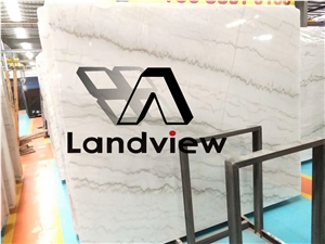 Guangxi White Marble Tiles Slabs Floor Wall