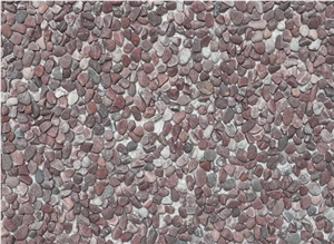 Coral Red-4804 Pebble & Gravel
