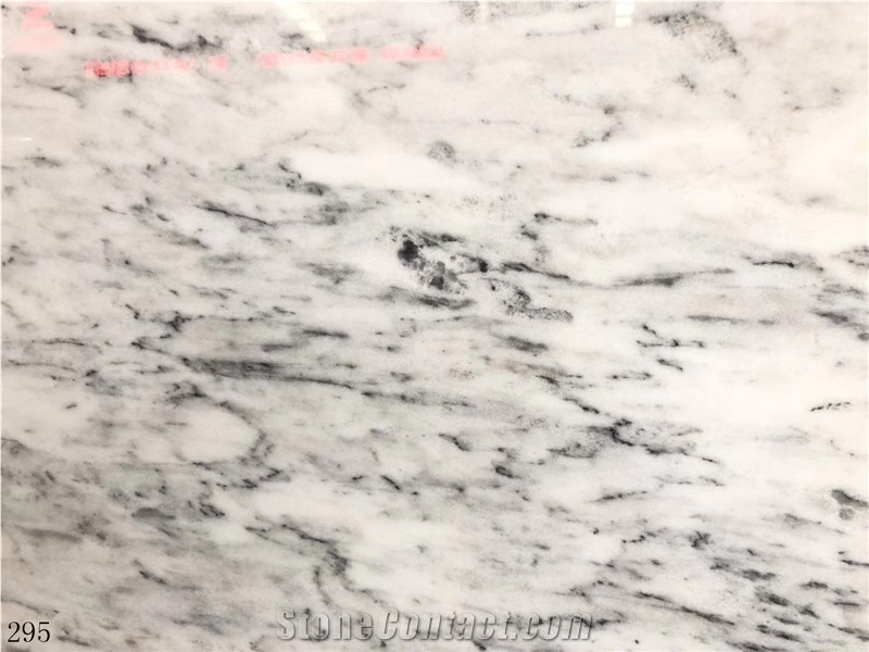 China Bianco Picasso Cass White Black Vein Marble