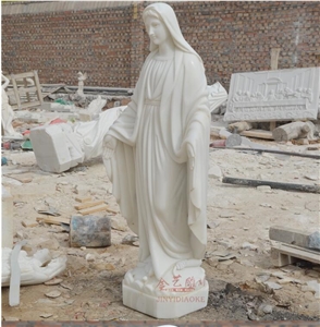 Christ Virgin Sculptures Church Figures Stone