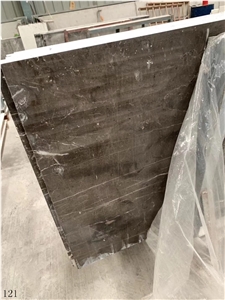 Cuba Dark Grey Marble Stone for Countertops Tile