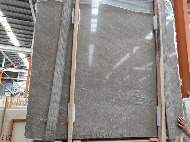 Gaudi Grey Marble Marmol Ash Marble Slab in China