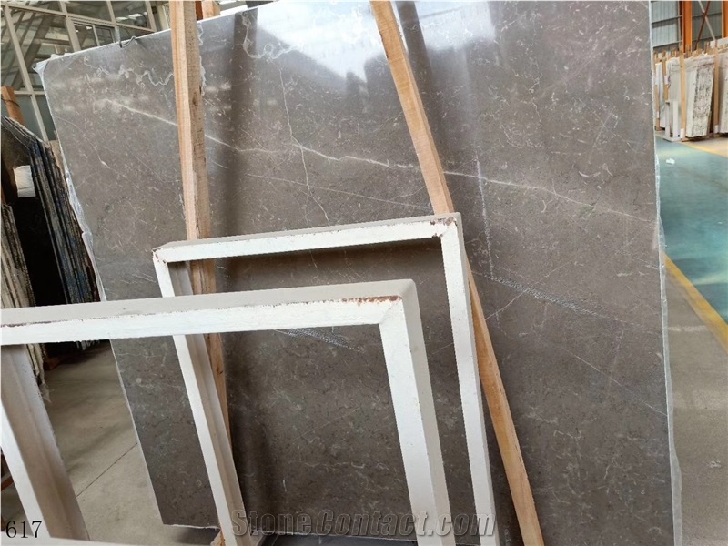 Gaudi Grey Marble Marmol Ash Marble Slab in China
