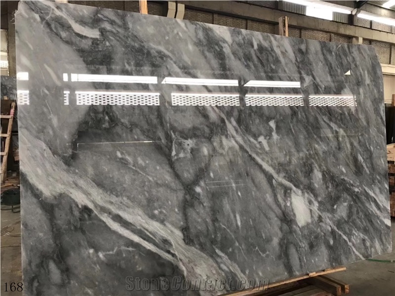 Royal Ice Grey Marble Wall and Floor Applications