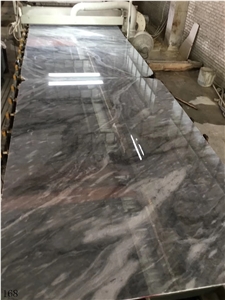 Royal Ice Grey Marble Wall and Floor Applications