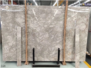 Shangri-La Grey Marble Slab Tile for Bathroom Tile