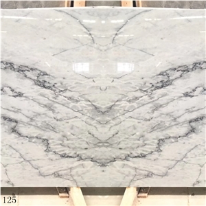 Super White Allure Silver Marble Fishbelly Grey