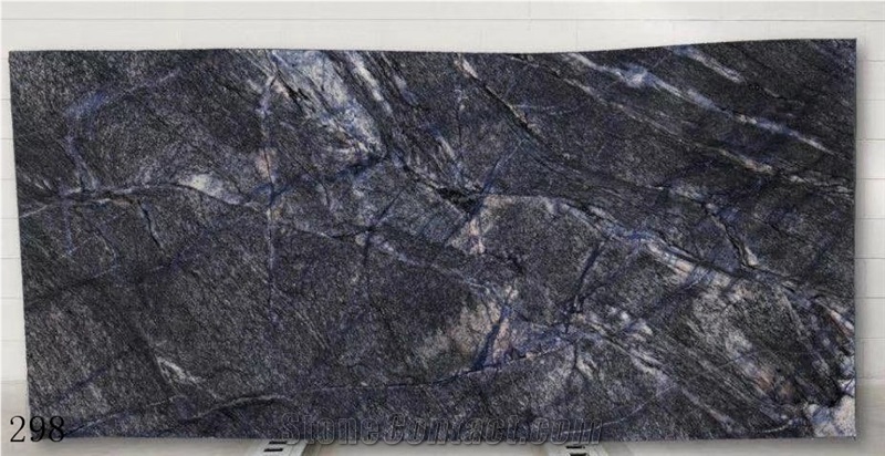 Van Gogh Blue Marble Slabs Floor Applications Tile