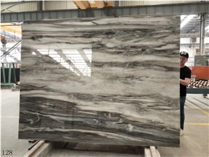 White Coffee Impression Lafee Marble Wall Panles