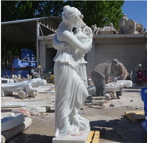 White Marble Western Statue Carved European Venus